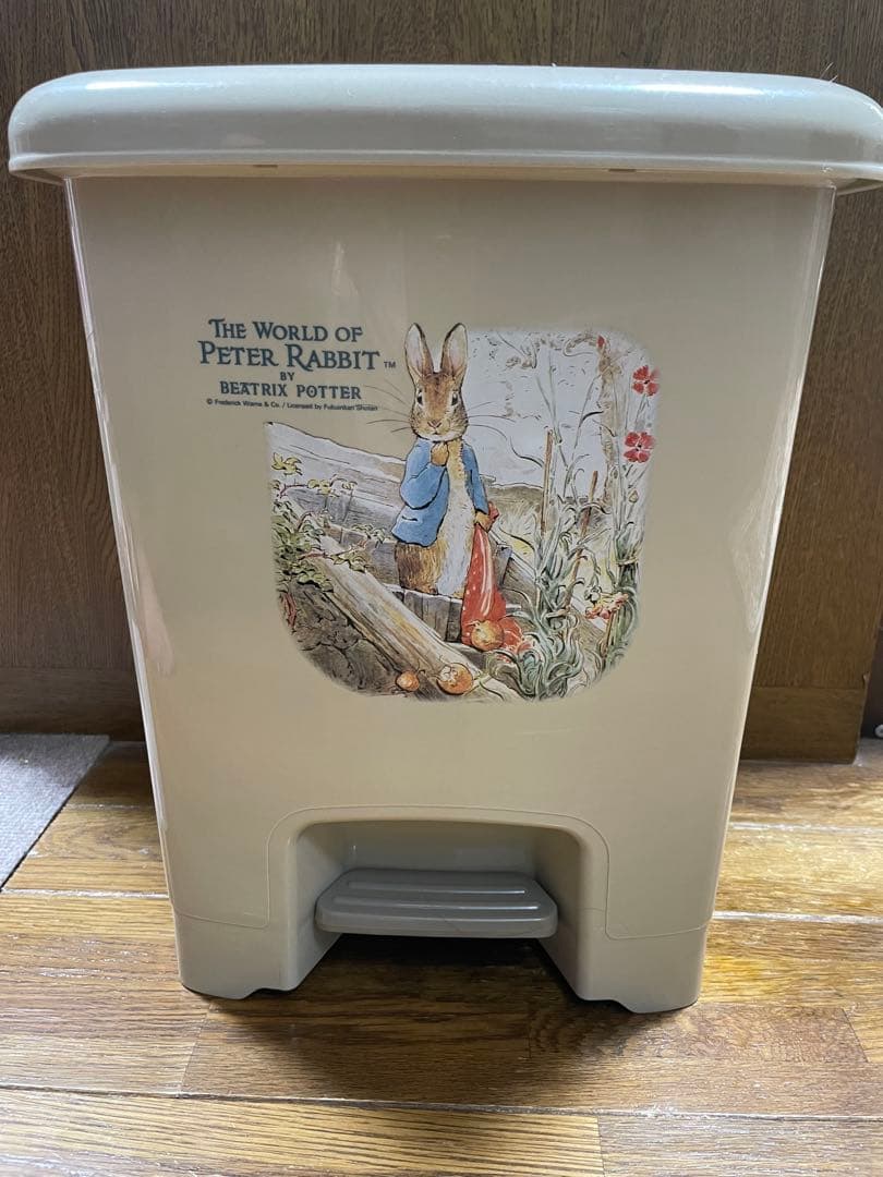 セキスイ ピーターラビット ゴミ箱 ペダルペール 14L - メルカリ