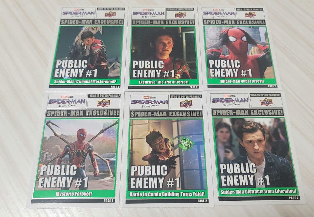 No way home upper deck スパイダーマン バラ売り可 - メルカリ