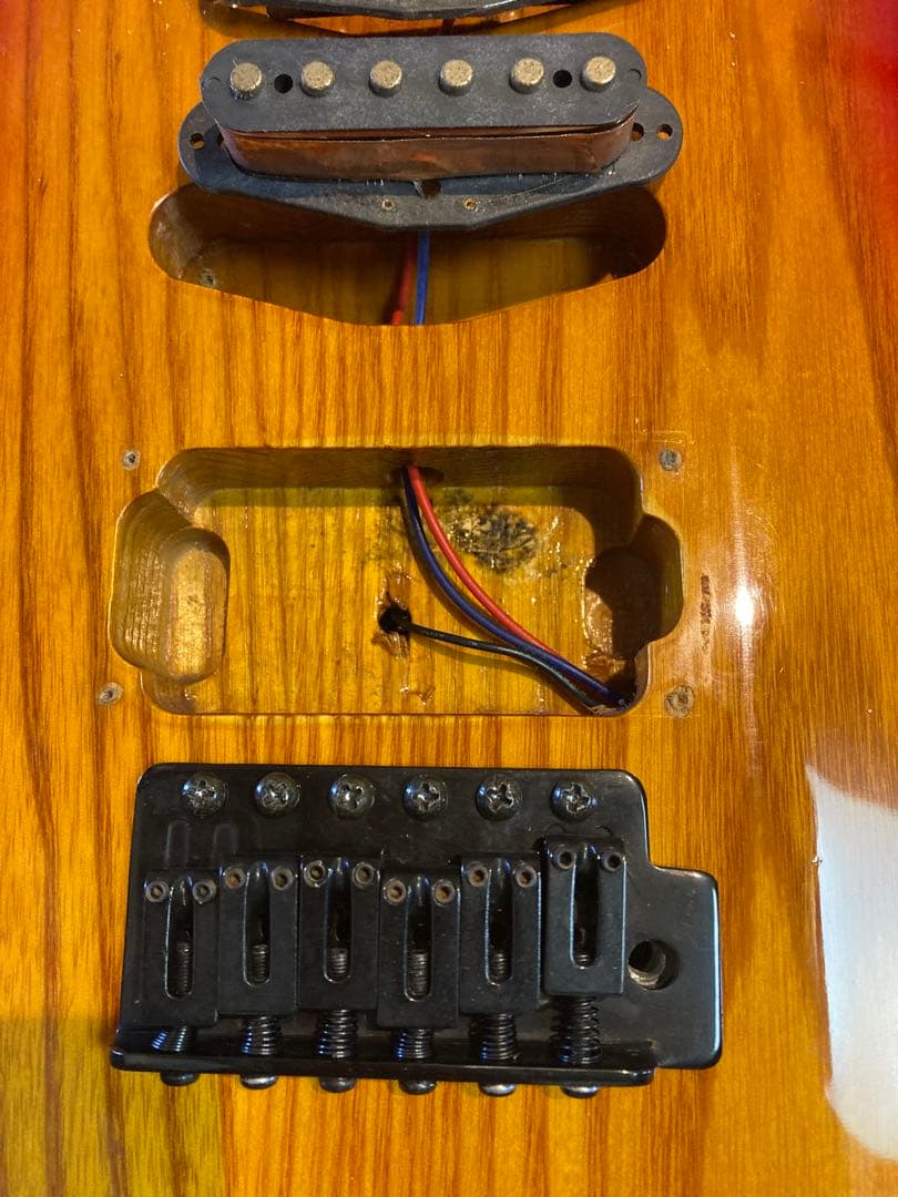 ☆値下済☆杢目が綺麗な美品　Aria ProⅡ をモディファイして新機能満載