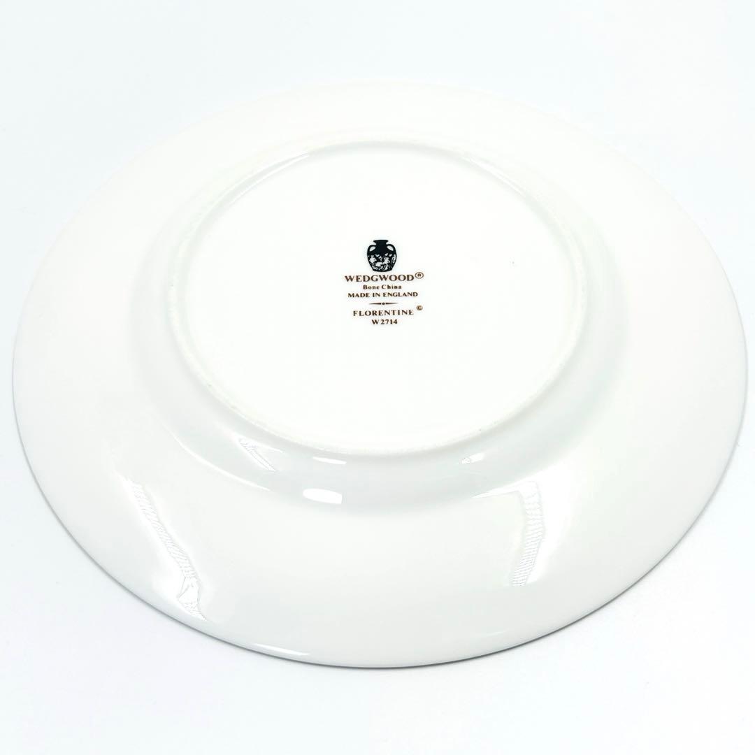 ウェッジウッド　フロレンティーン　ターコイズ　デザートプレート　17.5cm