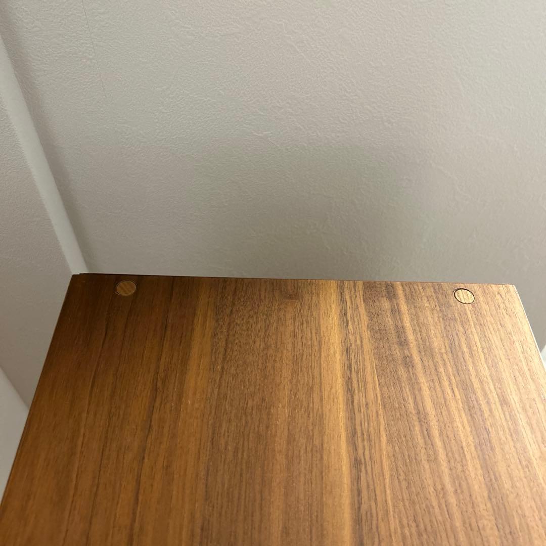 無印良品　スタッキングシェルフ　5段×2列　ウォールナット