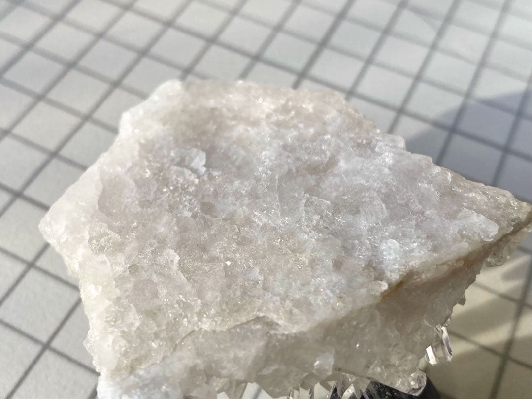 ゼッカデソウザ産　水晶クラスター　天然石　ゼッカクリスタル　タイムリンク