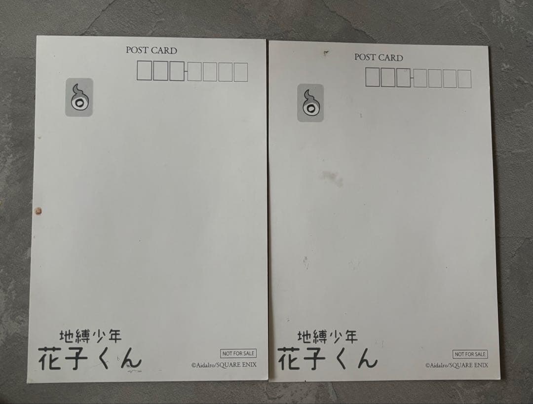 地縛少年花子くん マルイ 金魚 缶バッジ ポストカード