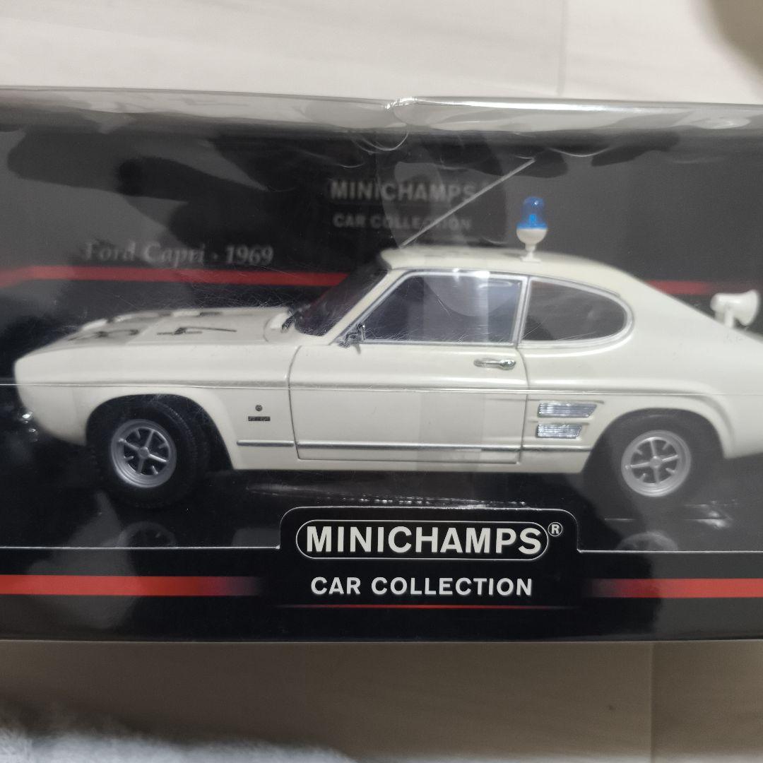 MINICHAMPS Ford Capri 1969 パトカー仕様　未使用保管品