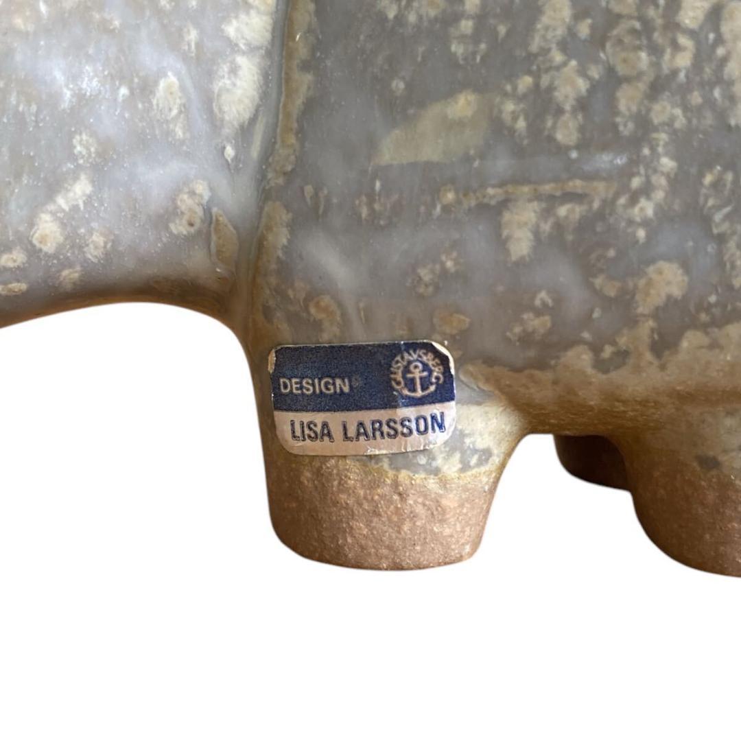 現品限り‼】60'リサ・ラーソン カバ MENAGERI グスタフスベリ - メルカリ