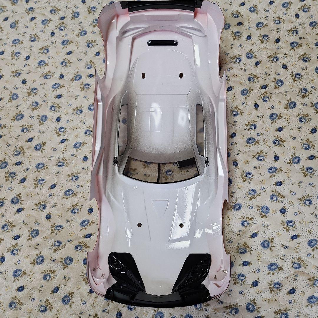 タミヤ au TOM'S GR Supra 　メーカー塗装済ボディ