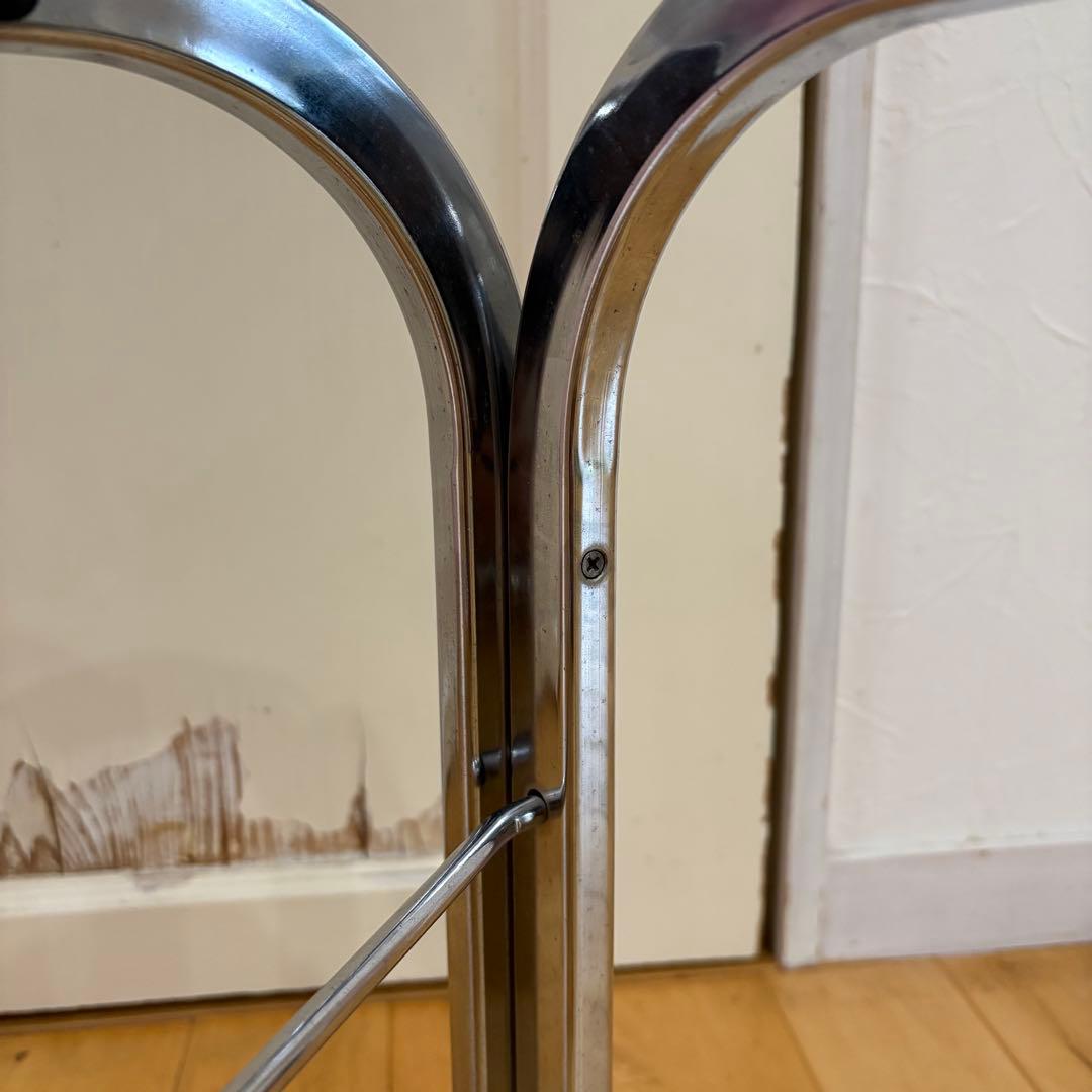 ☆レトロポップ☆昭和レトロ　80‘s ガラス　センターテーブル　コーヒーテーブル