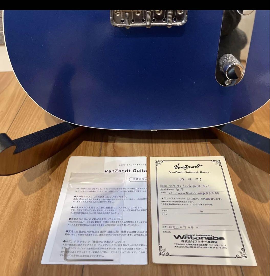 美品Vanzandt TLVR2 Custom Lake Placid Blue - メルカリ