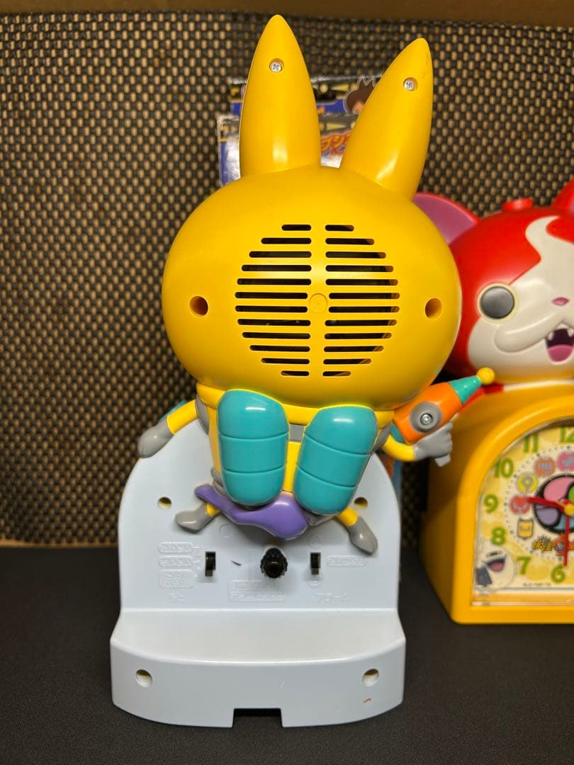 セイコー クロック 目覚まし時計 妖怪ウォッチ ジバニャン とびだす