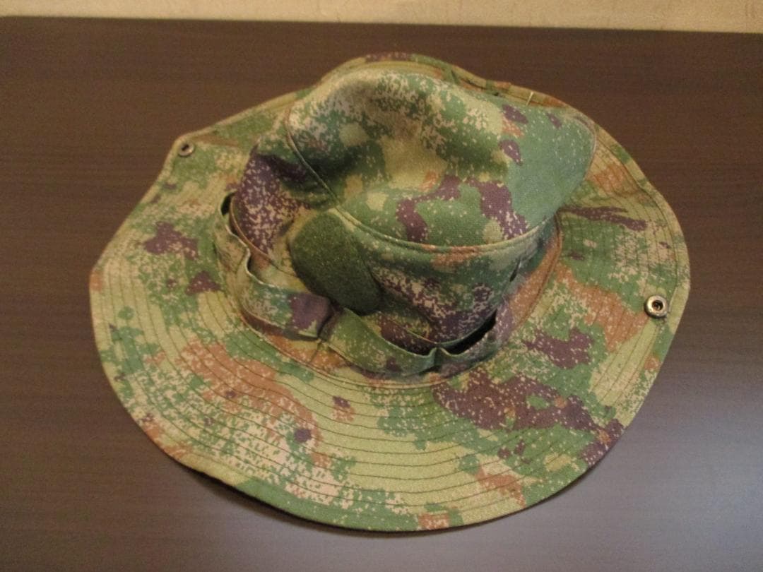 未使用 中国軍 21式 星空迷彩 上下セット 帽子 サイズM コンバットシャツ