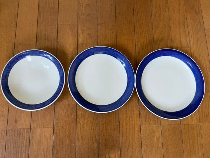 ヴィンテージ　陶器 スウェーデン ブランド・ロースランド　KOKA 16枚