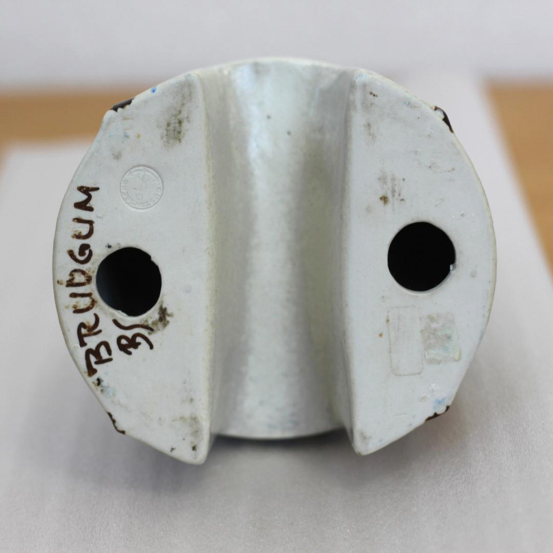 Gustavsberg グスタフスベリ 陶器のキャンドルホルダー 新郎新婦 北欧