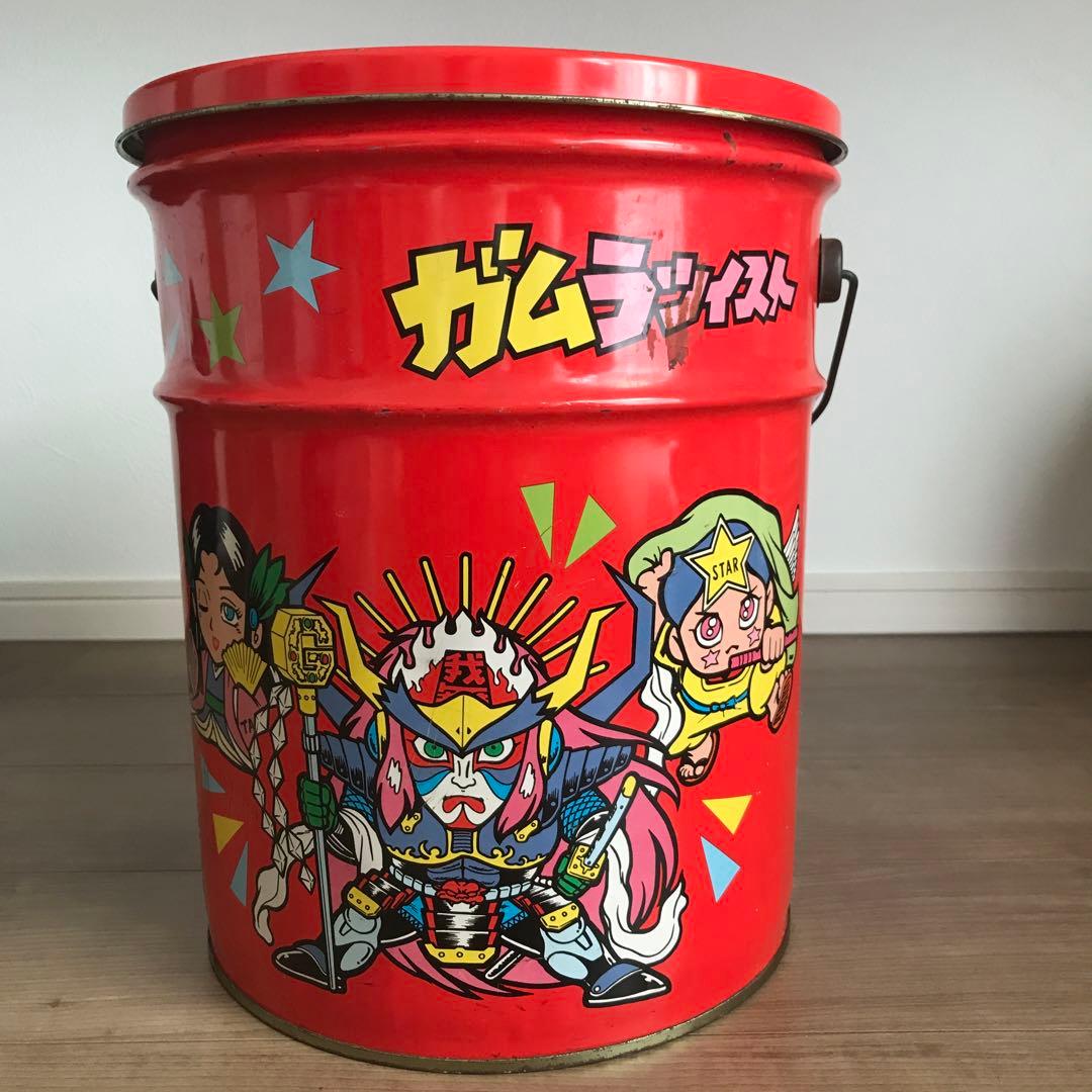 ガムラツイスト ビックリマン ビック缶 レトロ缶 ペール缶 スツール缶