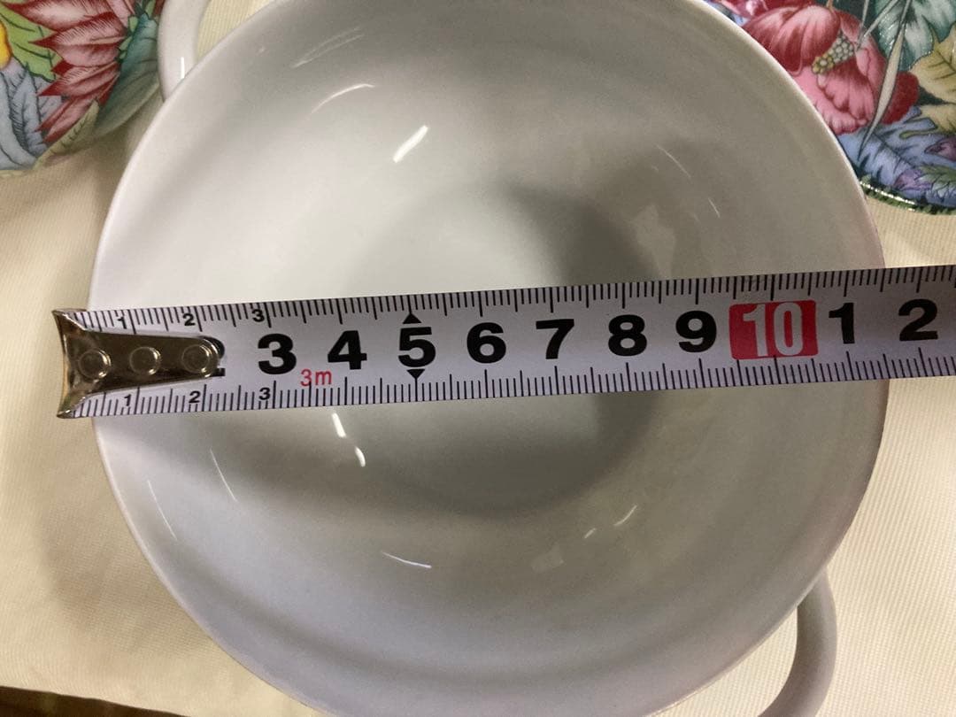 花柄食器セット ティーポット・プレート・ボウル