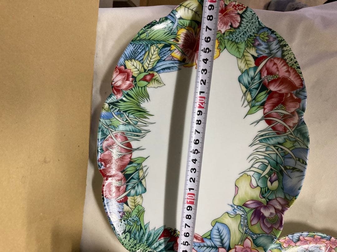 花柄食器セット ティーポット・プレート・ボウル