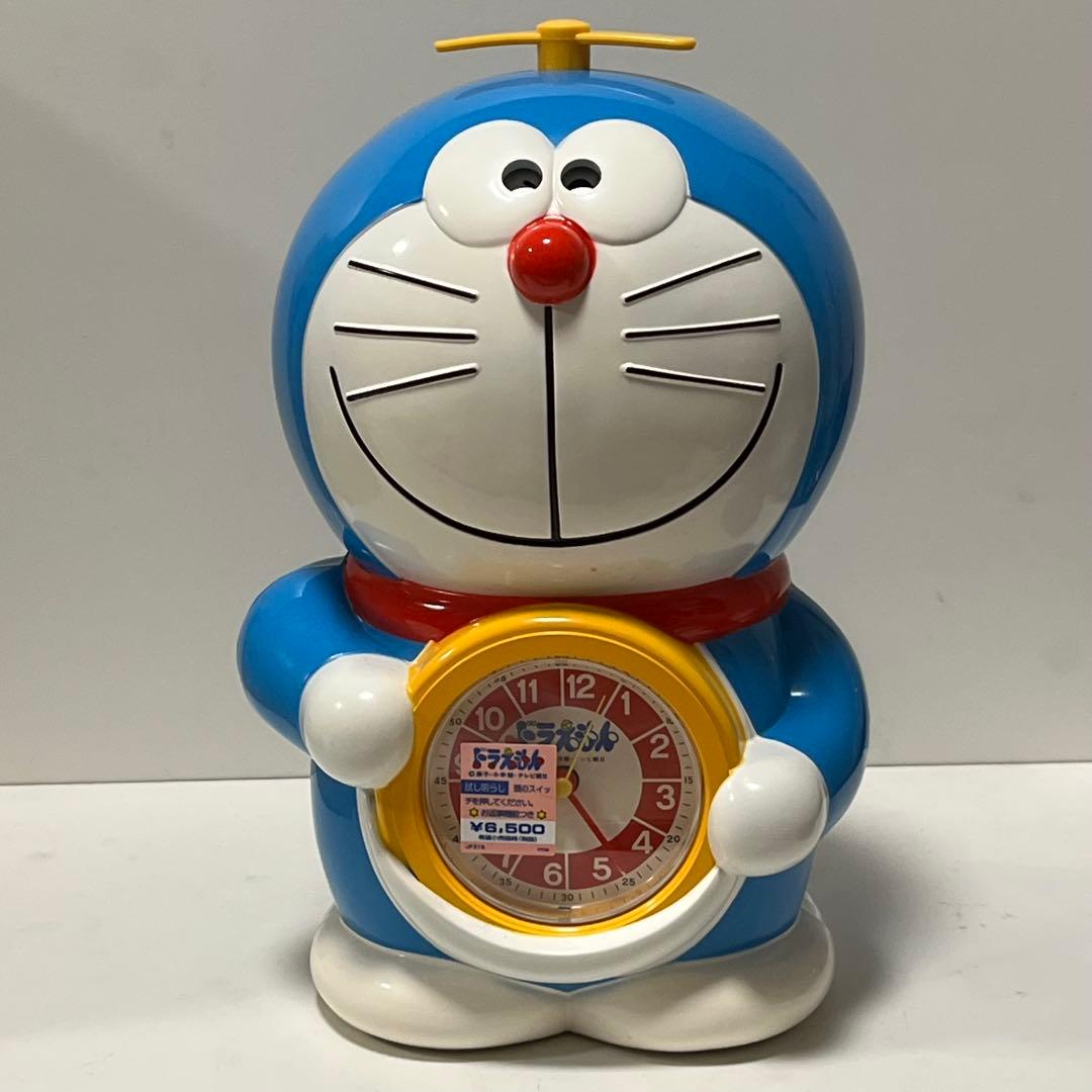 希少】SEIKO 昭和レトロ 当時物 ドラえもん 目覚まし時計 大山のぶ代