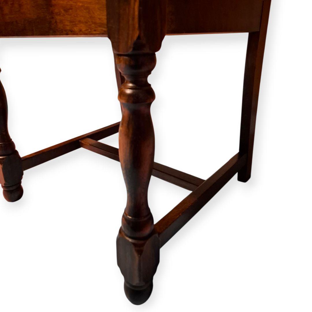 アンティーク 木製チェア バルボスレッグ ビンテージ ダイニング 椅子 古家具