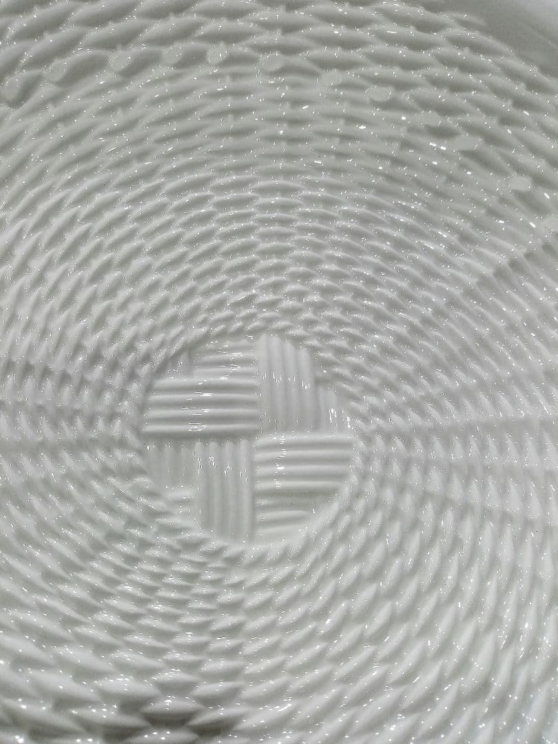 TIFFANY＆Co. ティファニー バスケットウィーブ プレート 大皿 飾り皿