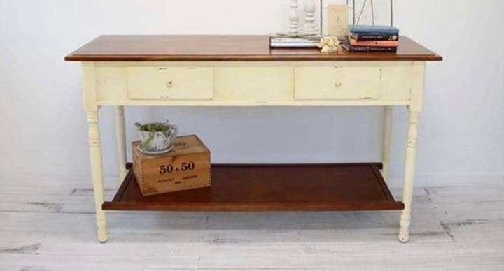 ワークテーブル キッチンテーブル 作業台 店舗什器 アンティーク ヨーロッパ