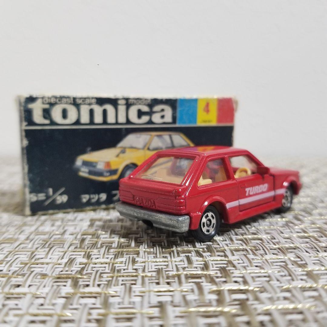 激レア】 トミカ 黒箱 No.4 マツダ ファミリア 1500XG 日本製 - メルカリ