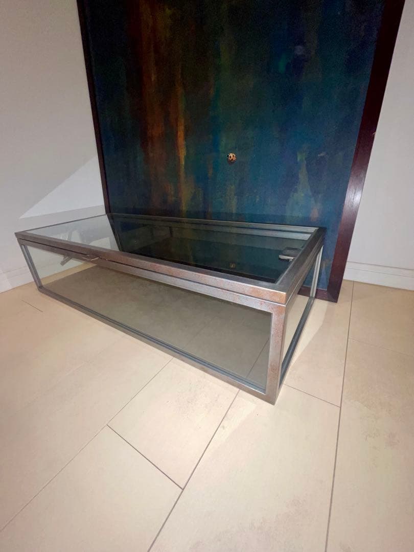 ガラス　スチール　店舗什器 コレクション　ディスプレイ　ショーケース　アイアン