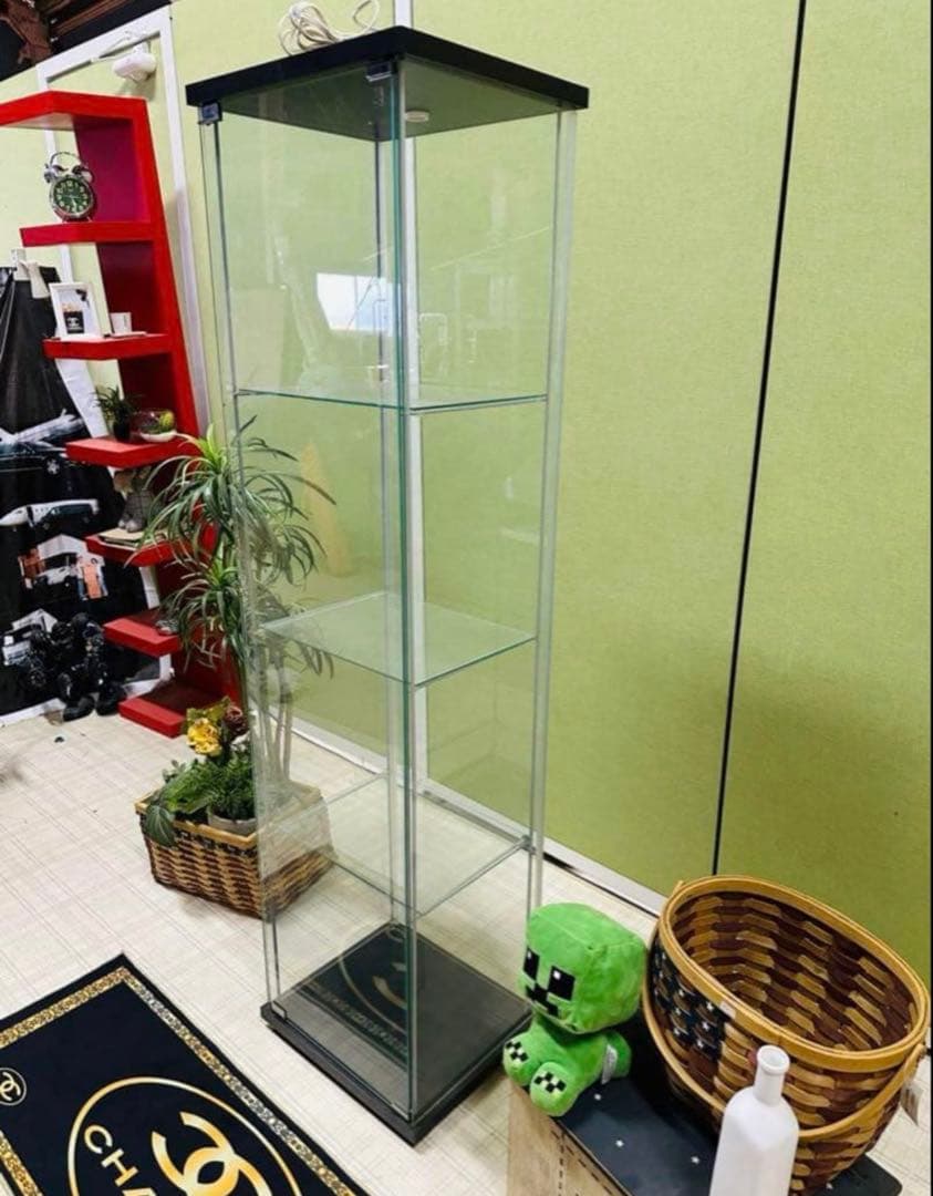 ガラス製ディスプレイケース 3段