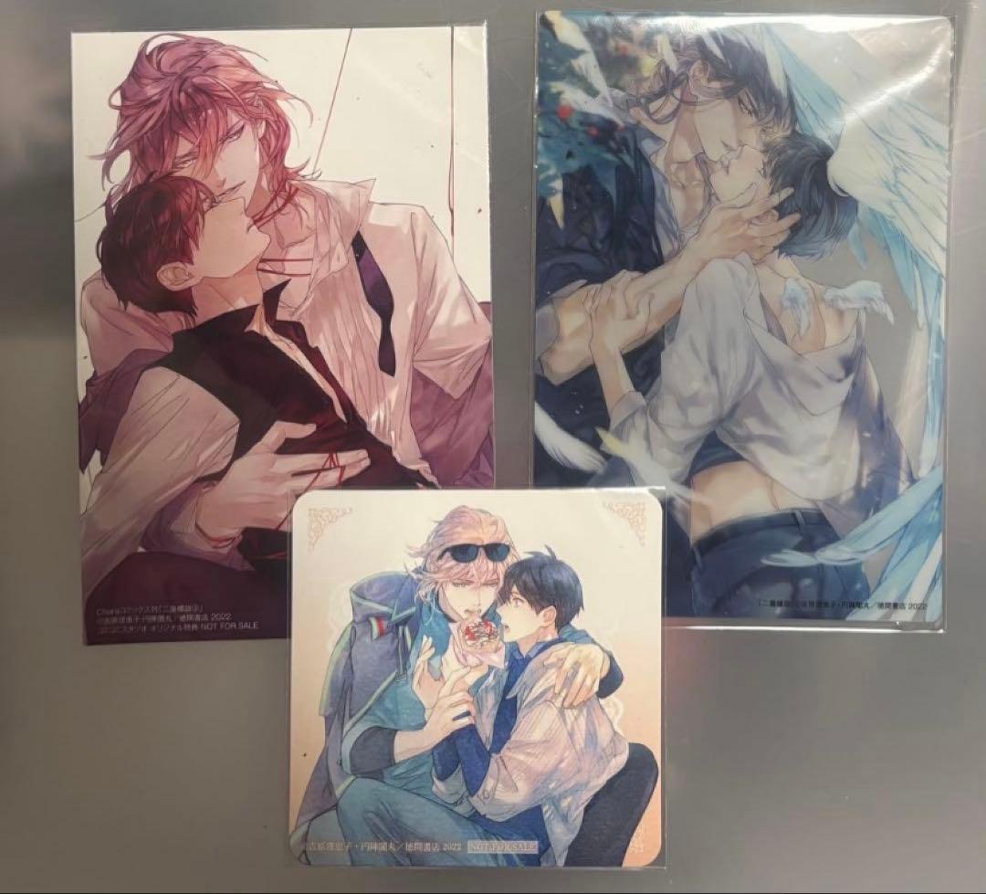 Chara THEキャラ カフェ 二重螺旋 ペーパーコースター クリアカード 他