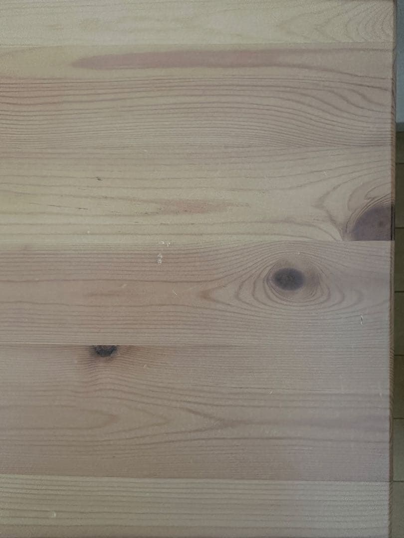 【美品】無印良品　パイン材デスク① 学習机　天然木