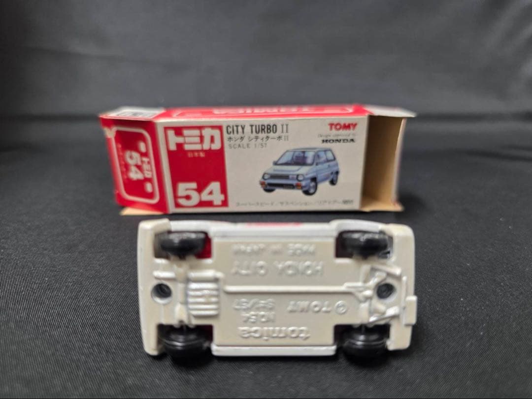 トミカ赤箱54 ホンダシティターボⅡ(日本製)