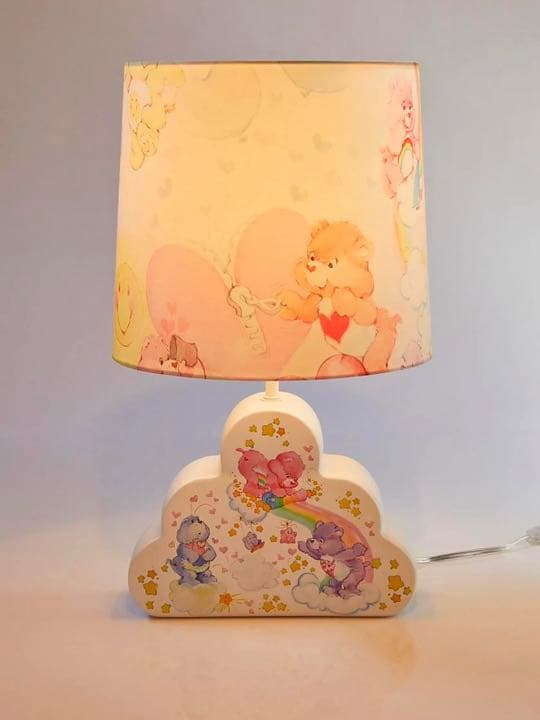 激レア ケアベア 照明 ランプ ゆめかわ ファンシー ベッドサイド ナイトライト