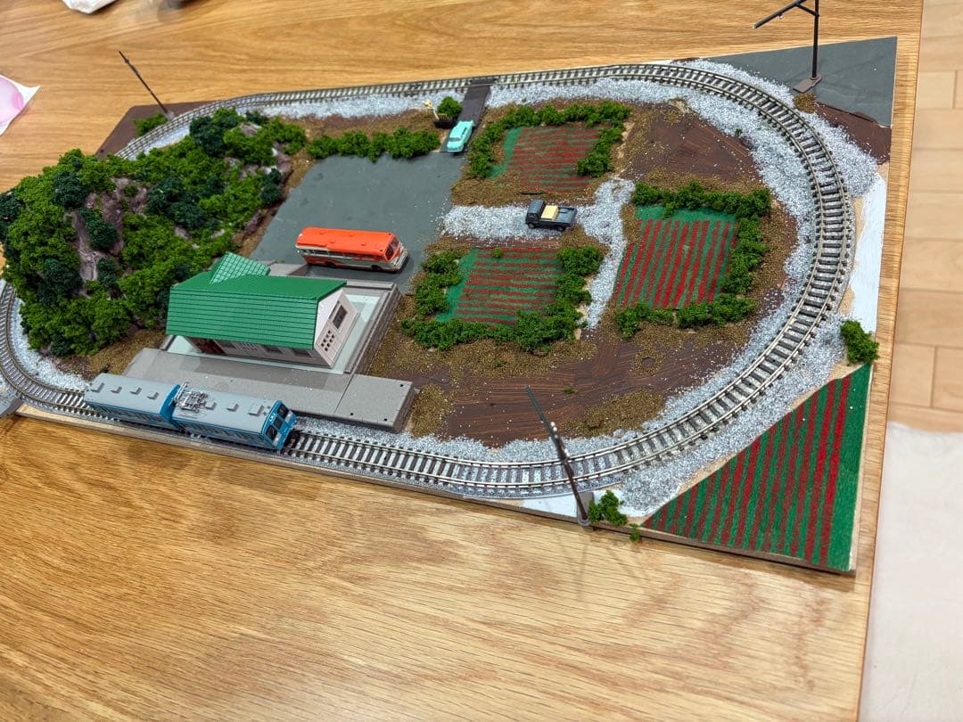 Nゲージ　ミニ　コンパクト　ジオラマ　レイアウト　KATO TOMIX 完成品