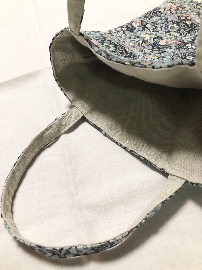 【受注製作】ミナペルホネン ストロベリーシーフ タンバリン トーストバッグ