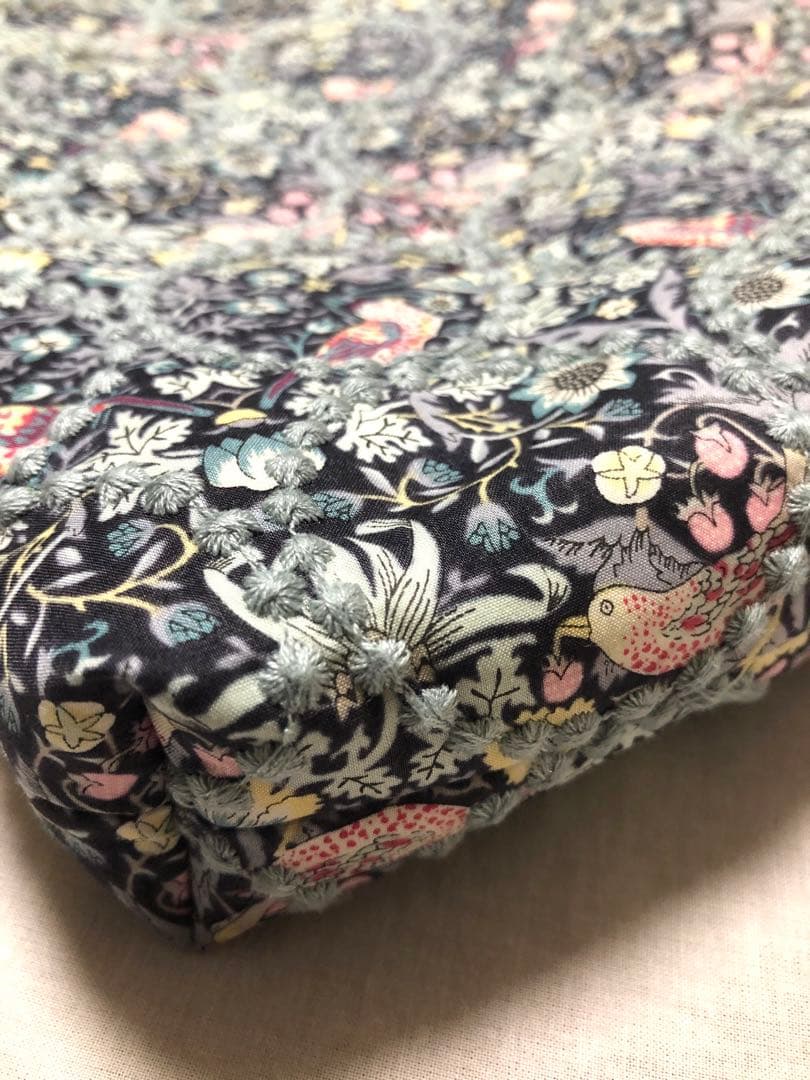 【受注製作】ミナペルホネン ストロベリーシーフ タンバリン トーストバッグ