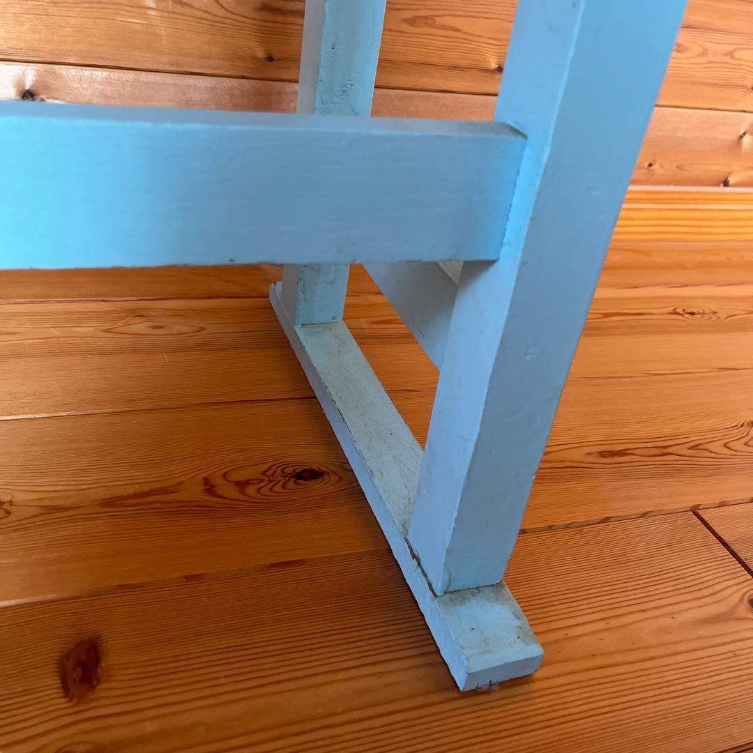 学校　机　木製　昭和レトロ