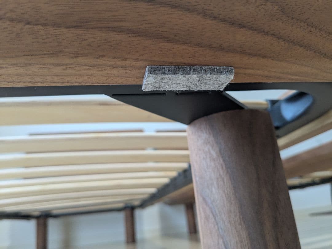 無印良品　ベッドフレーム　ウォールナット