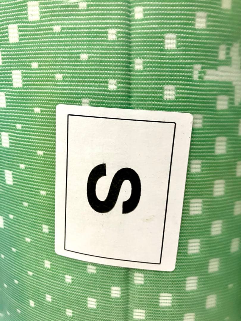 マニフレックス magniflex 緑色ドット柄ノンスプリングマットレス