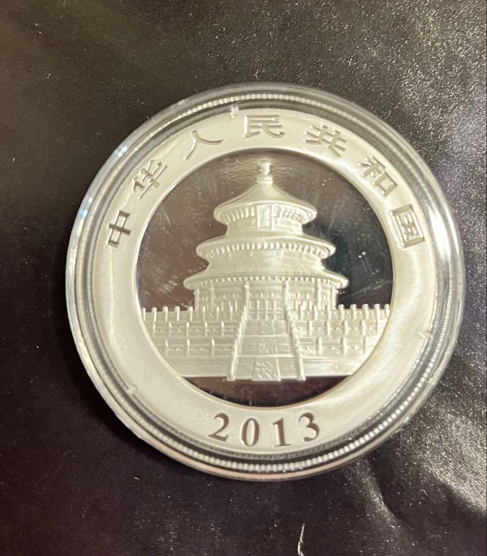 パンダ 天壇 1オンス 銀貨 2013年