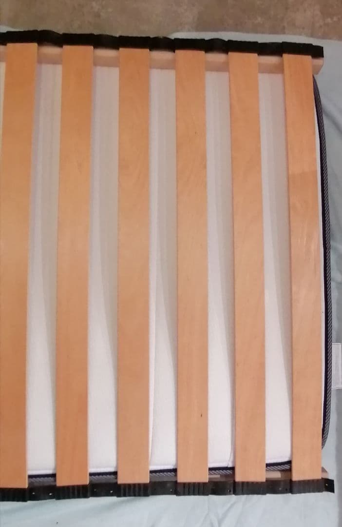 i▲【通気性アップ】すのこ ベッド ロールタイプ コンパクト収納 機能的