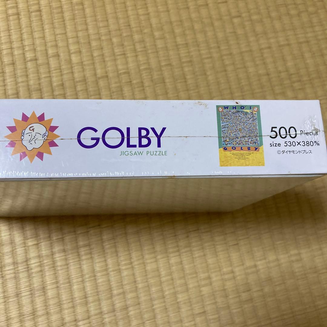 新品未開封　WHO'S GOLBY 500ピース ジグソーパズル