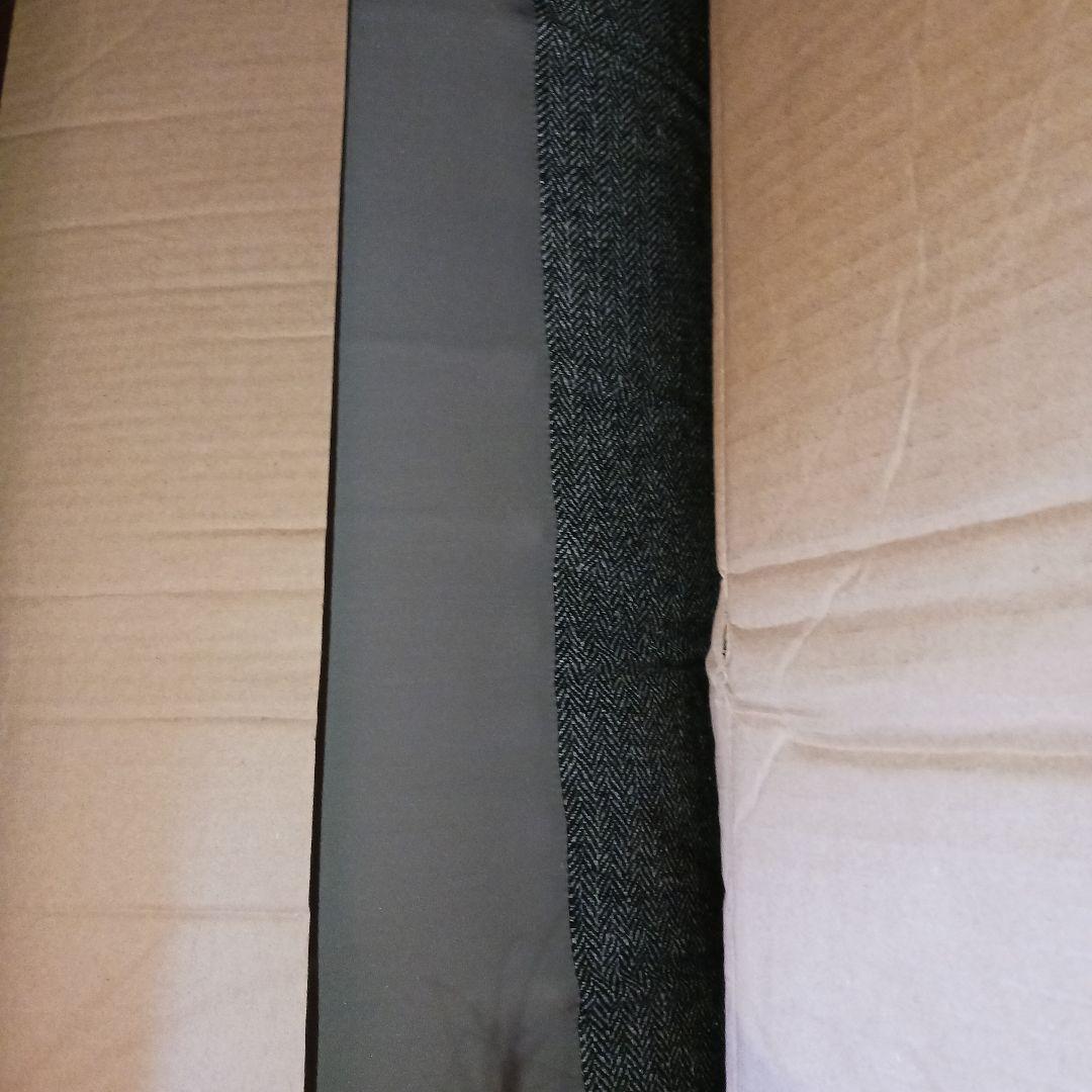 山善 ビーズクッション (ソファー) 特大 ヘリンボーン/グレー　つ336