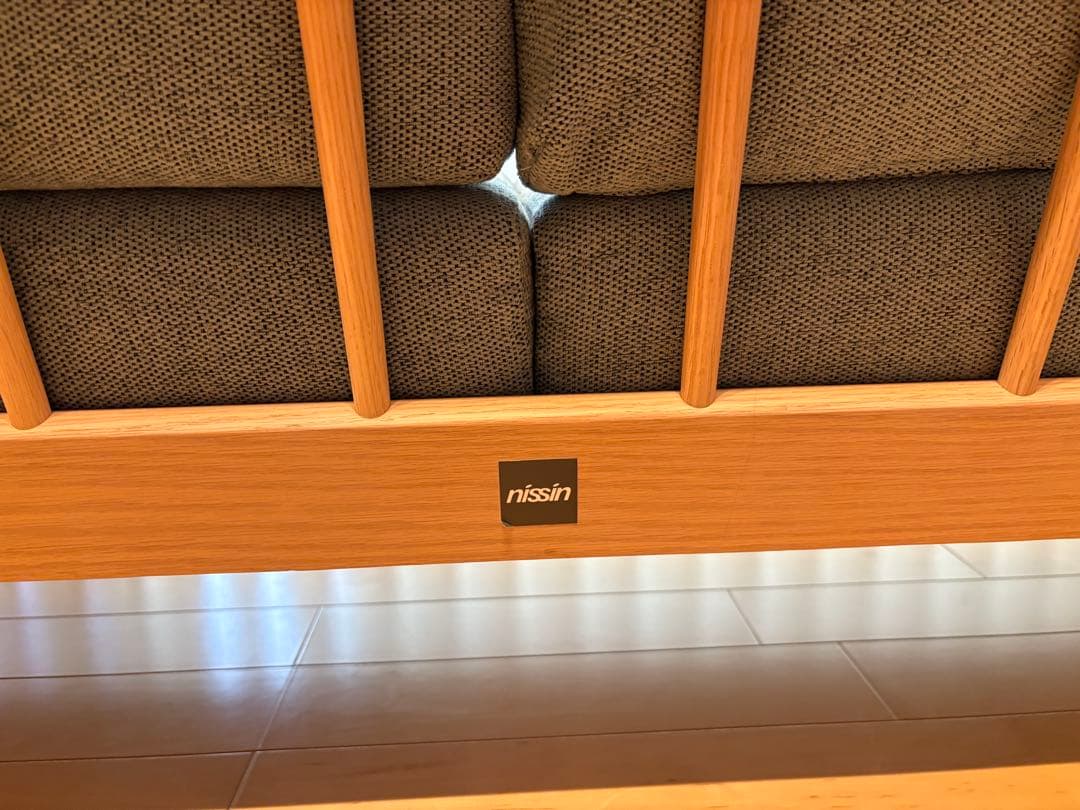 飛騨の家具　日進木工×TWO-ONE STYLE　3人掛けソファ『ブランカ』