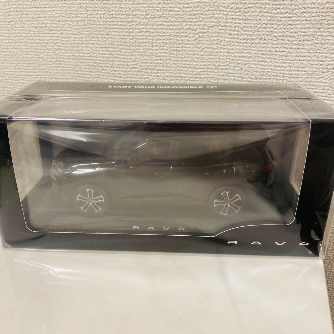 【新品】トヨタ 新型RAV4 ミニカー カラーサンプル アティチュードブラック