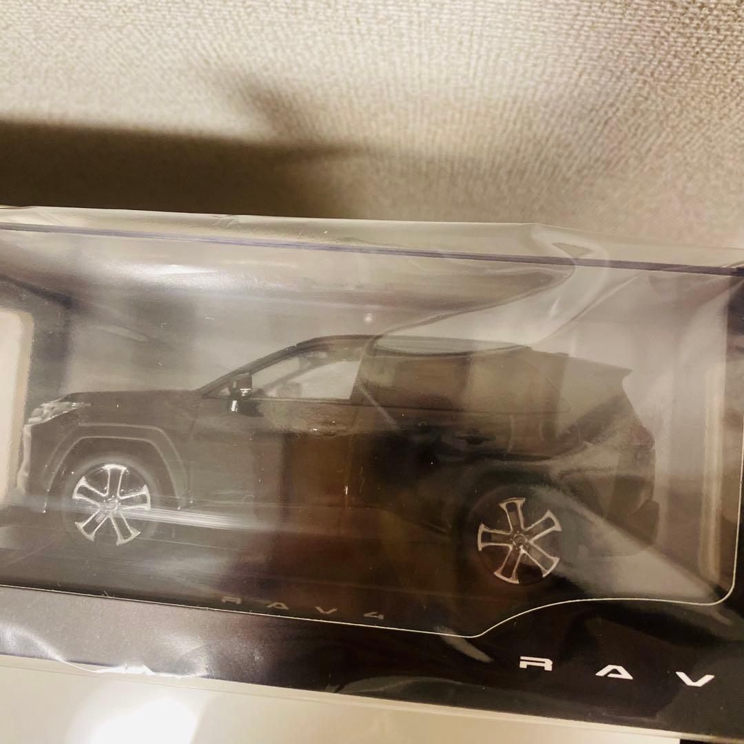 【新品】トヨタ 新型RAV4 ミニカー カラーサンプル アティチュードブラック