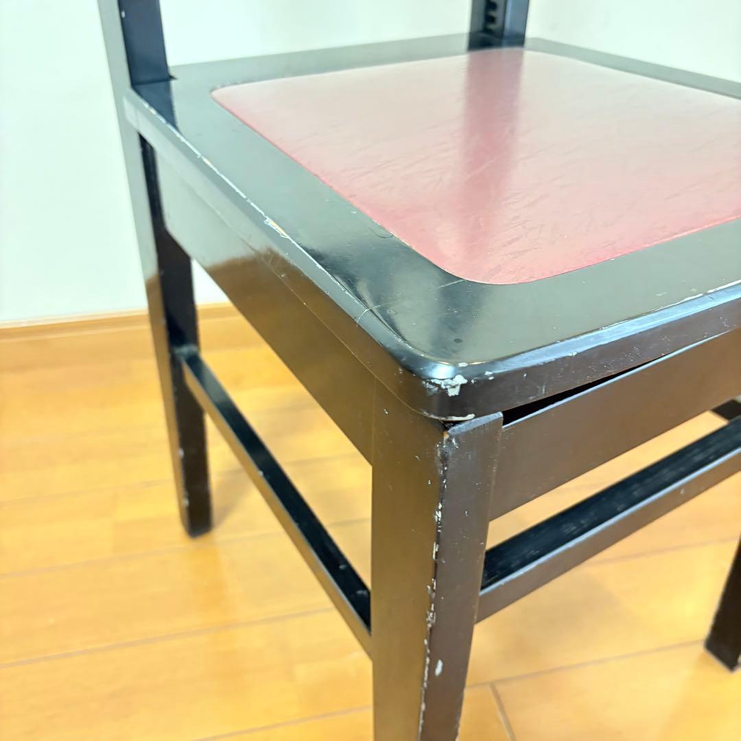 【動作良好・匿名配送】トムソン椅子 半艶塗装 アップライトピアノ