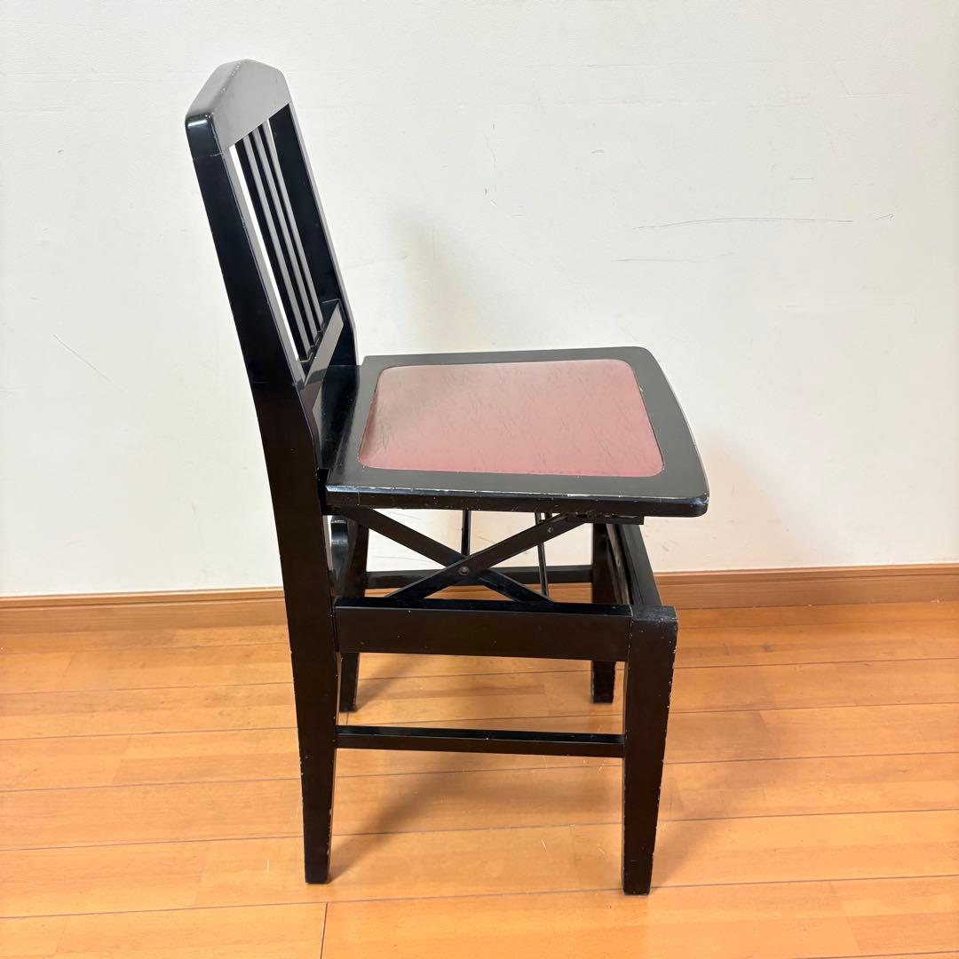【動作良好・匿名配送】トムソン椅子 半艶塗装 アップライトピアノ