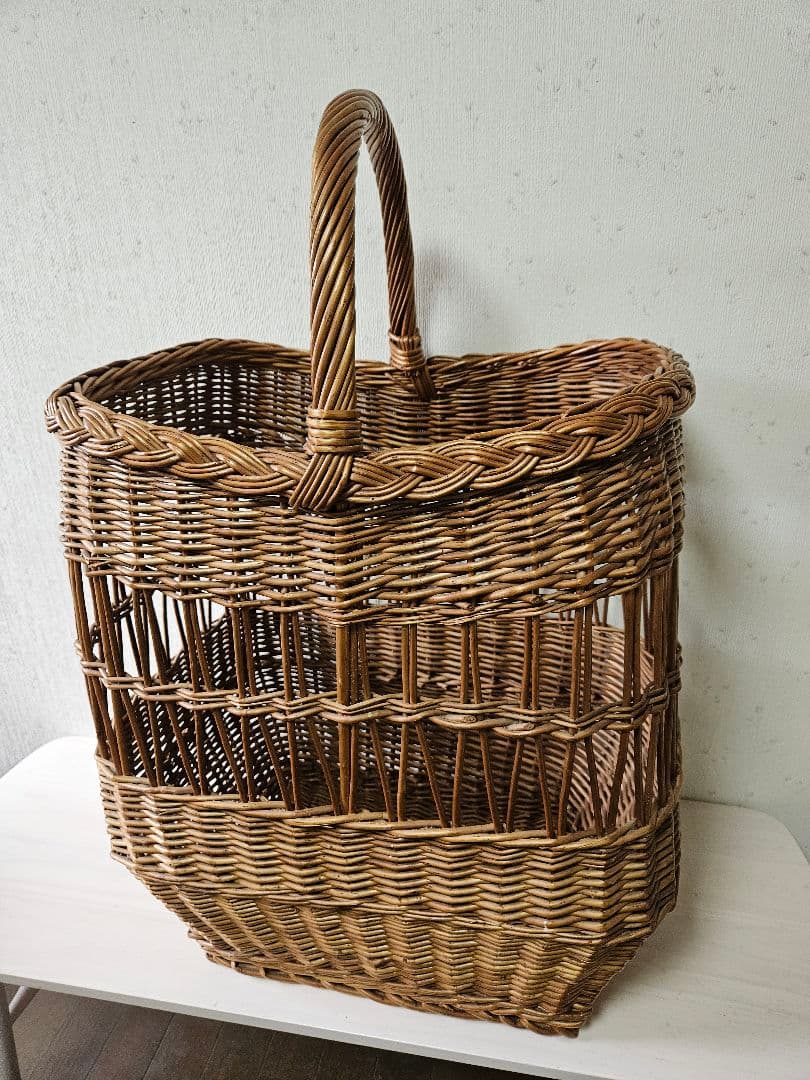 藤 カゴ 大きいサイズ