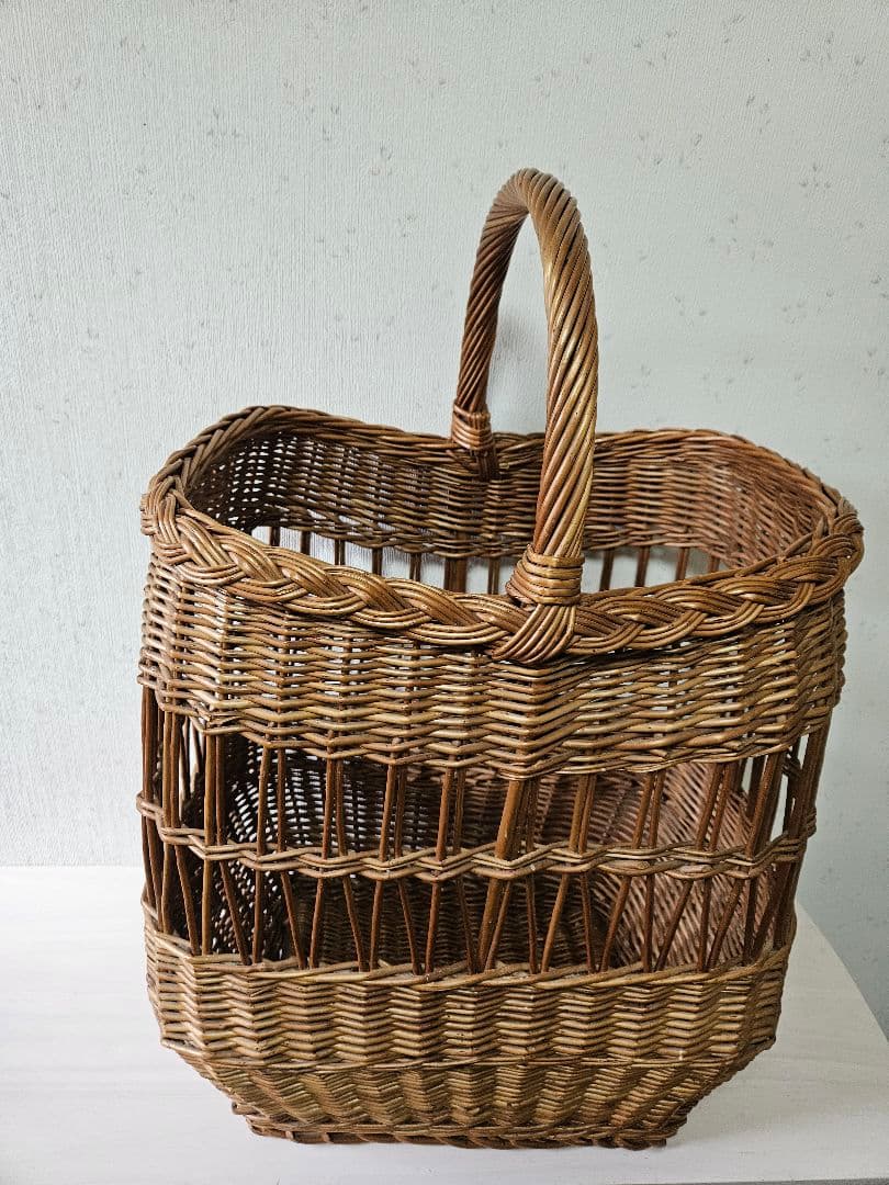 藤 カゴ 大きいサイズ