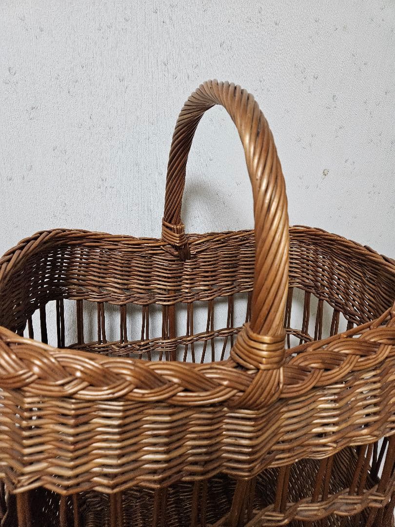 藤 カゴ 大きいサイズ