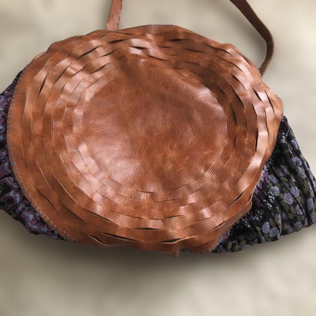 WAFFLISH WAFFLE 小花柄バッグ