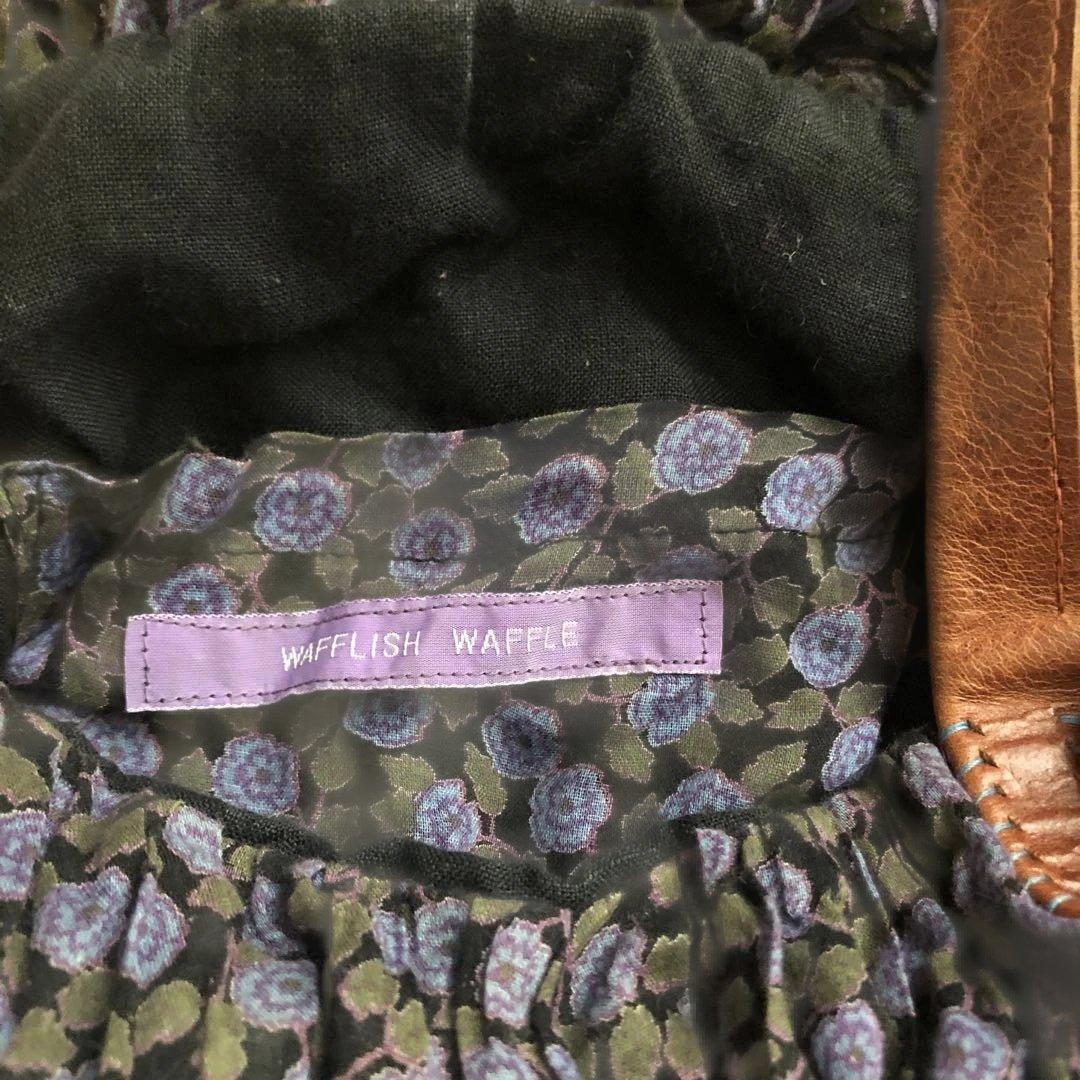 WAFFLISH WAFFLE 小花柄バッグ